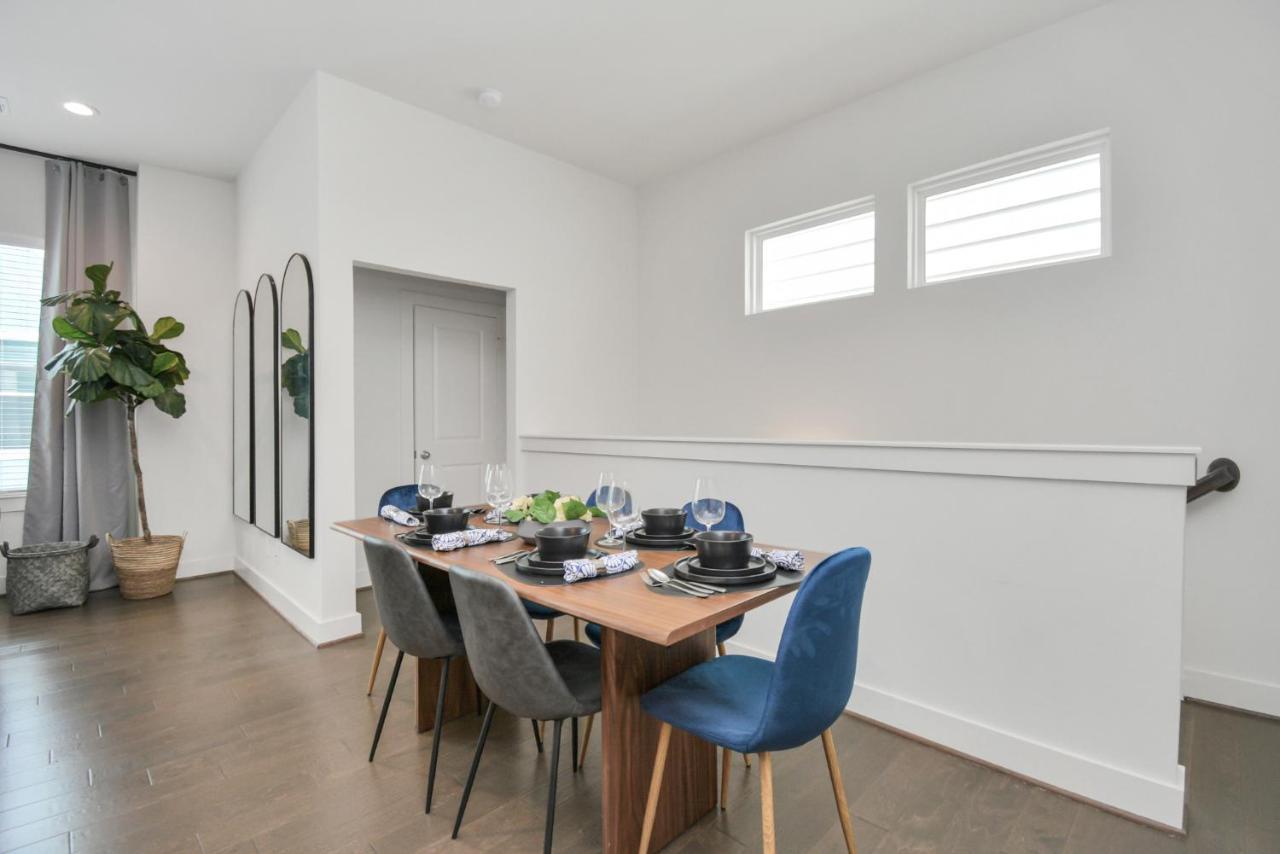Casa Azure - New Modern 3 Bedroom Med Center, Nrg, Uh Houston Buitenkant foto