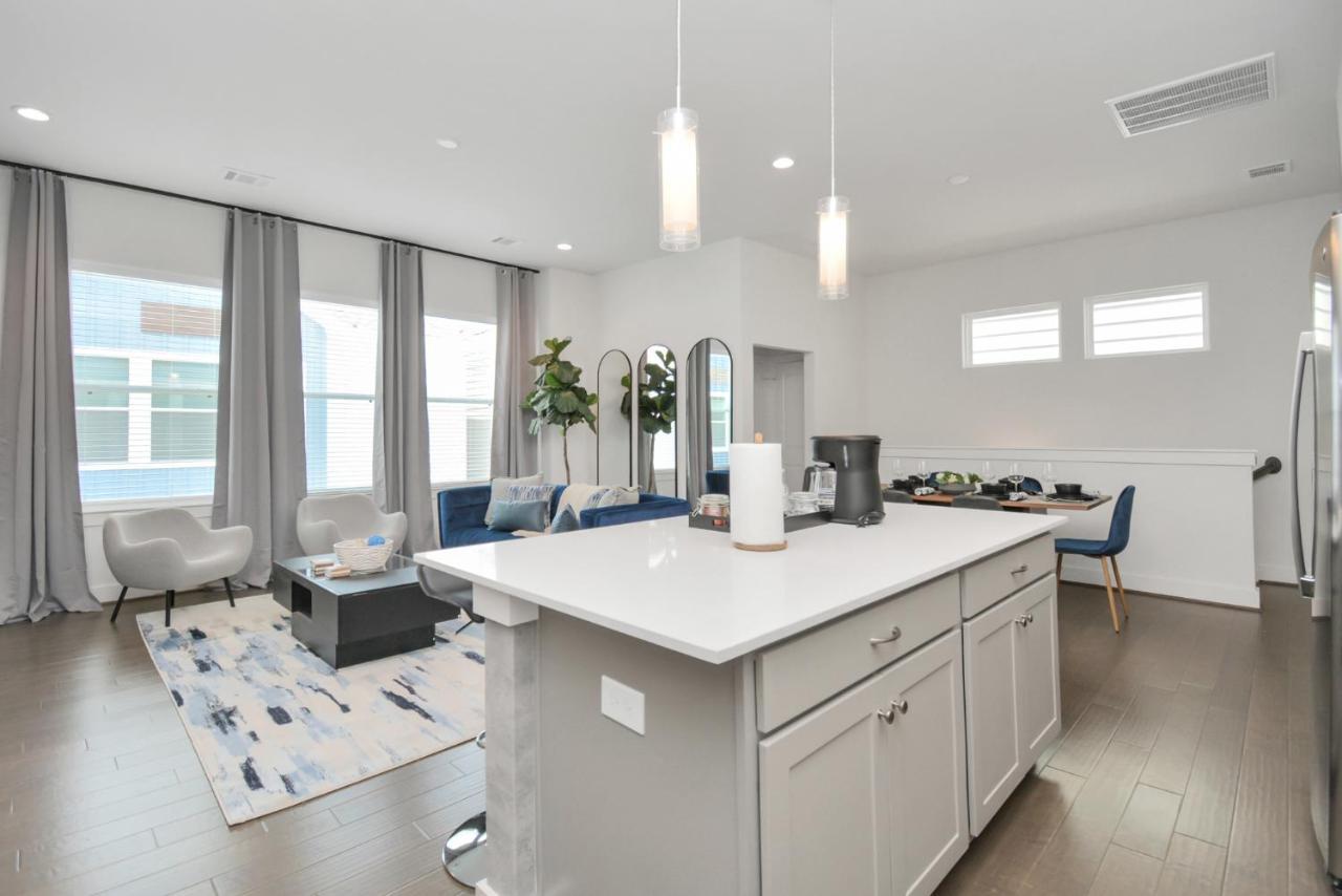 Casa Azure - New Modern 3 Bedroom Med Center, Nrg, Uh Houston Buitenkant foto